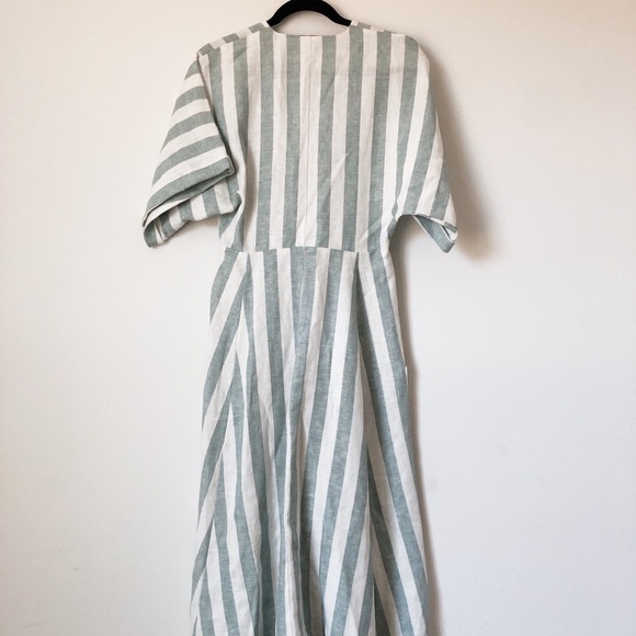 Reformation linen striped dress - Picture 3 of 3